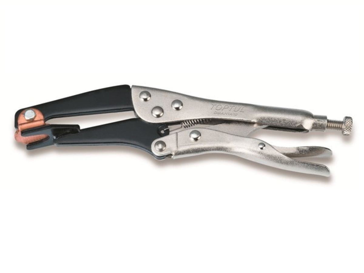 Зажим-плоскогубцы для сварки 250мм TOPTUL DMAH1A10