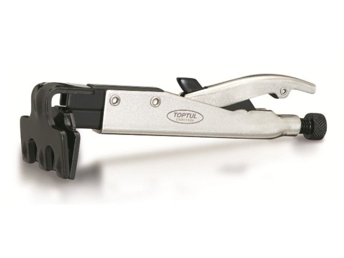 Зажим ручной с плоскими губками 200мм TOPTUL DMAI1A08