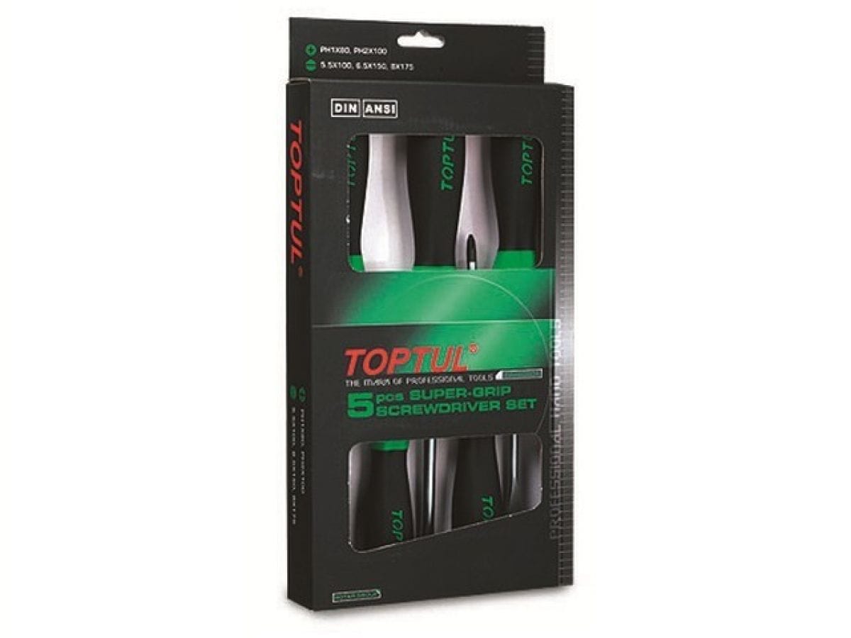Набор отверток 5шт TOPTUL GAAE0504
