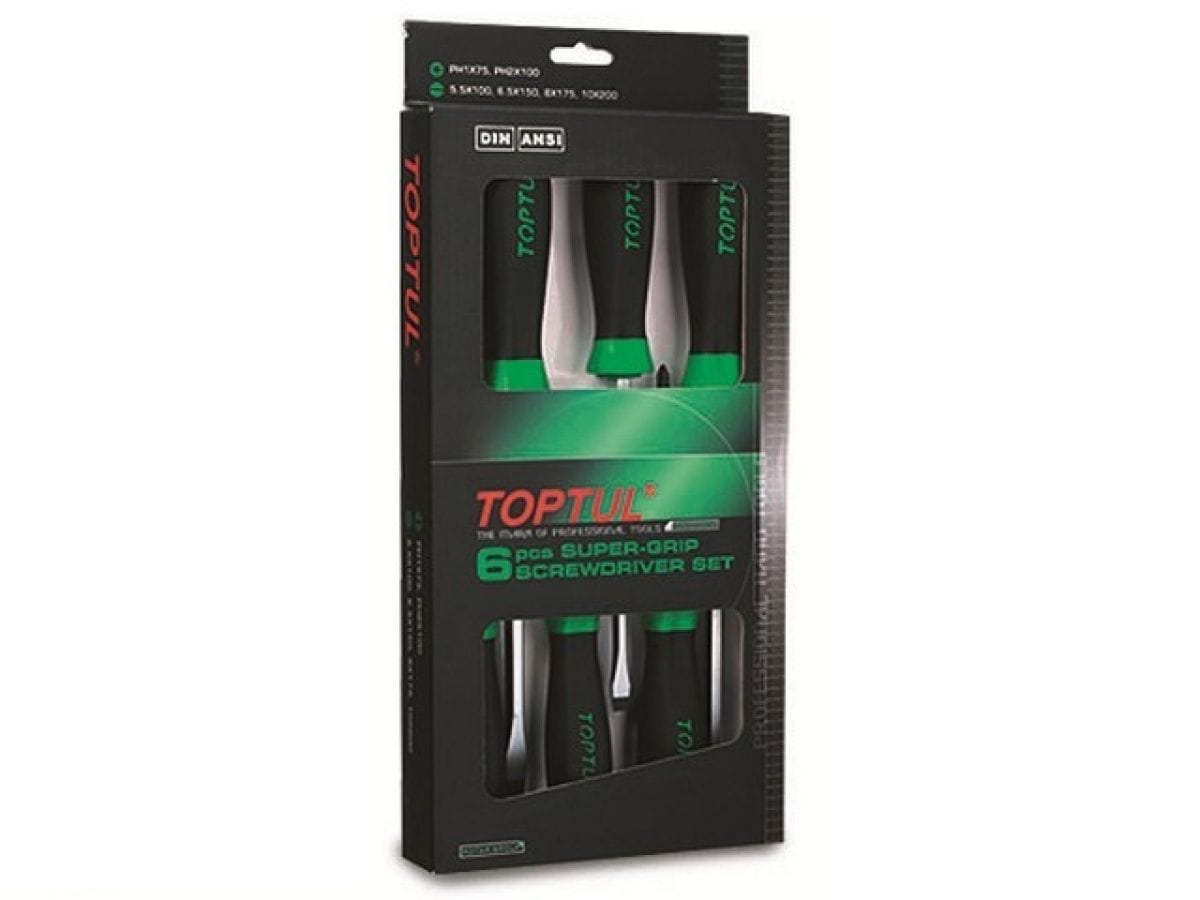 Набор отверток 6шт TOPTUL GAAE0608