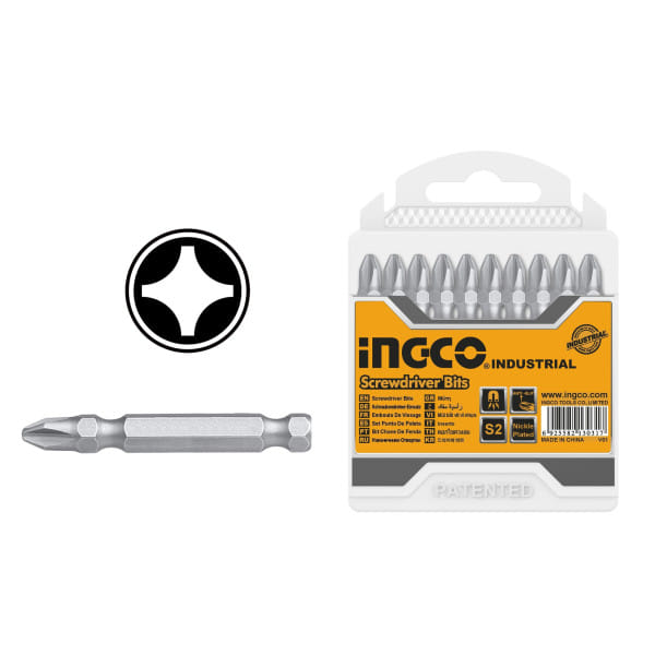 Набор бит PH2 10 шт SDB11PH223 INDUSTRIAL INGCO SDB11PH223