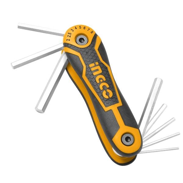 Набор шестигранников HEX 2-8 мм INDUSTRIAL INGCO HHK14081