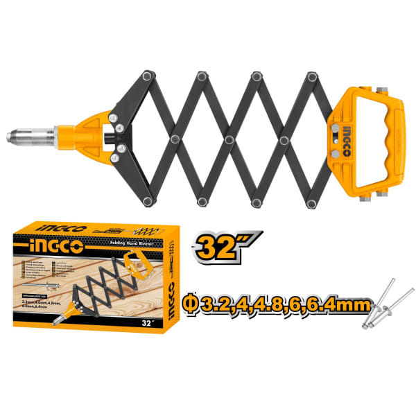 Заклепочник гармошка 815 мм. INDUSTRIAL INGCO HFOR321