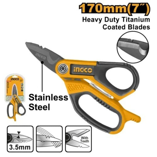 Универсальные ножницы 170 ммINDUSTRIAL INGCO HES051708