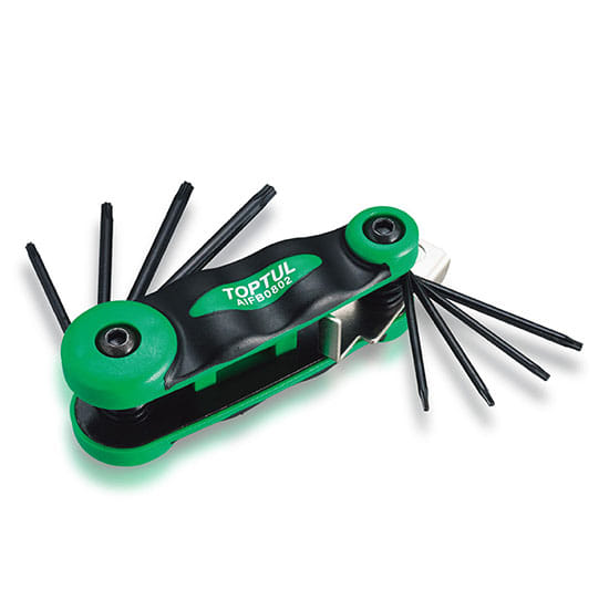 Набор ключей Torx T6-T25 8шт TOPTUL AIFB0802