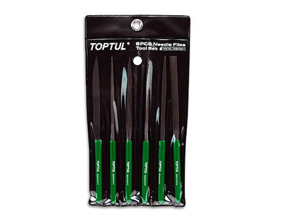 Набор надфилей 6шт. TOPTUL GNBA0601