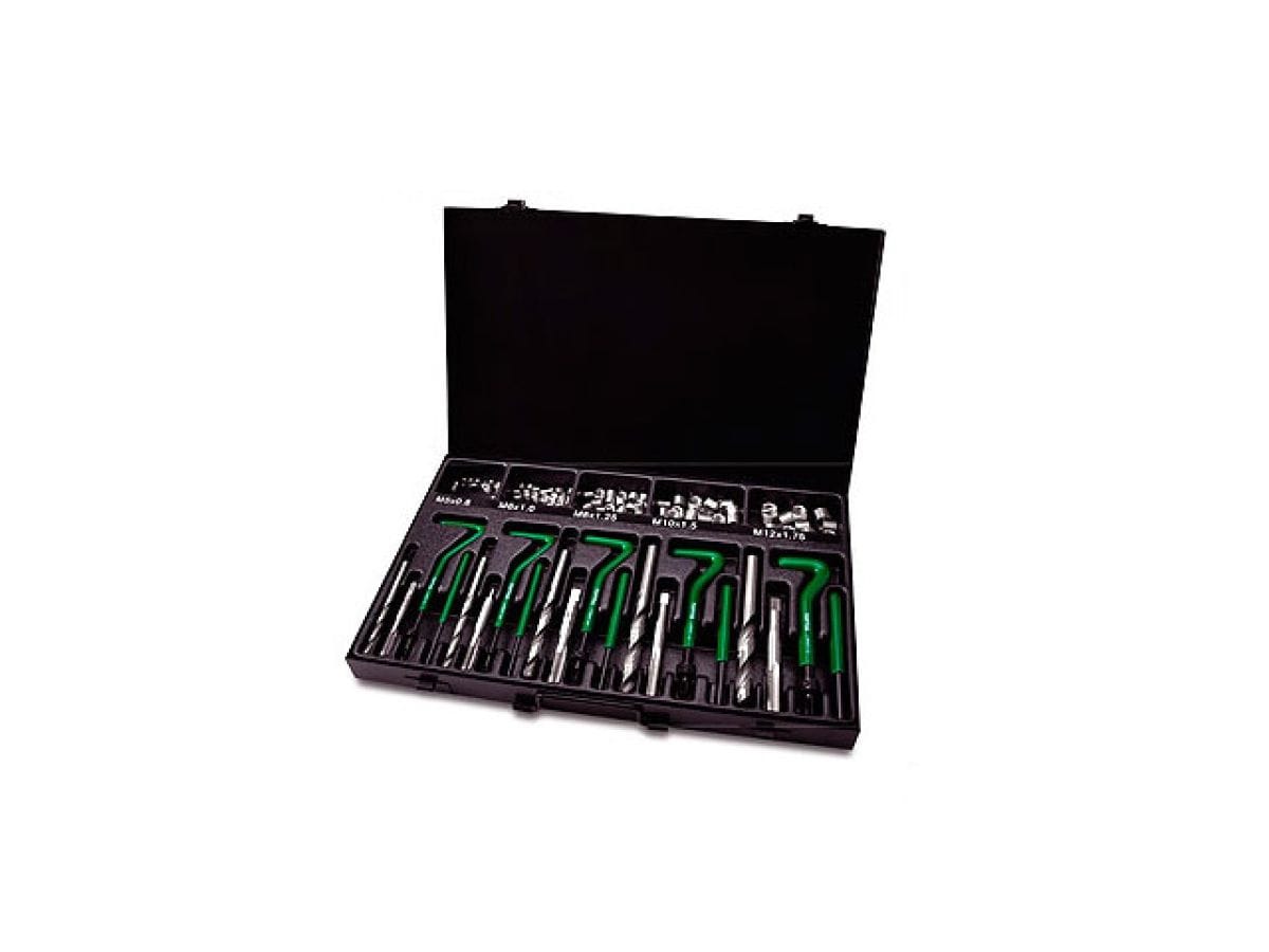 Набор для восстановления резьбы 130шт (M5,M6,M8,M10) TOPTUL JGAD130A