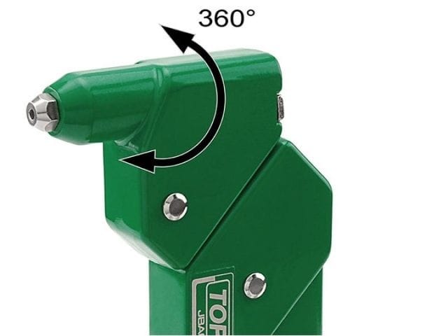 Заклепочник поворотный 2,4-4,8мм TOPTUL JBAC2448