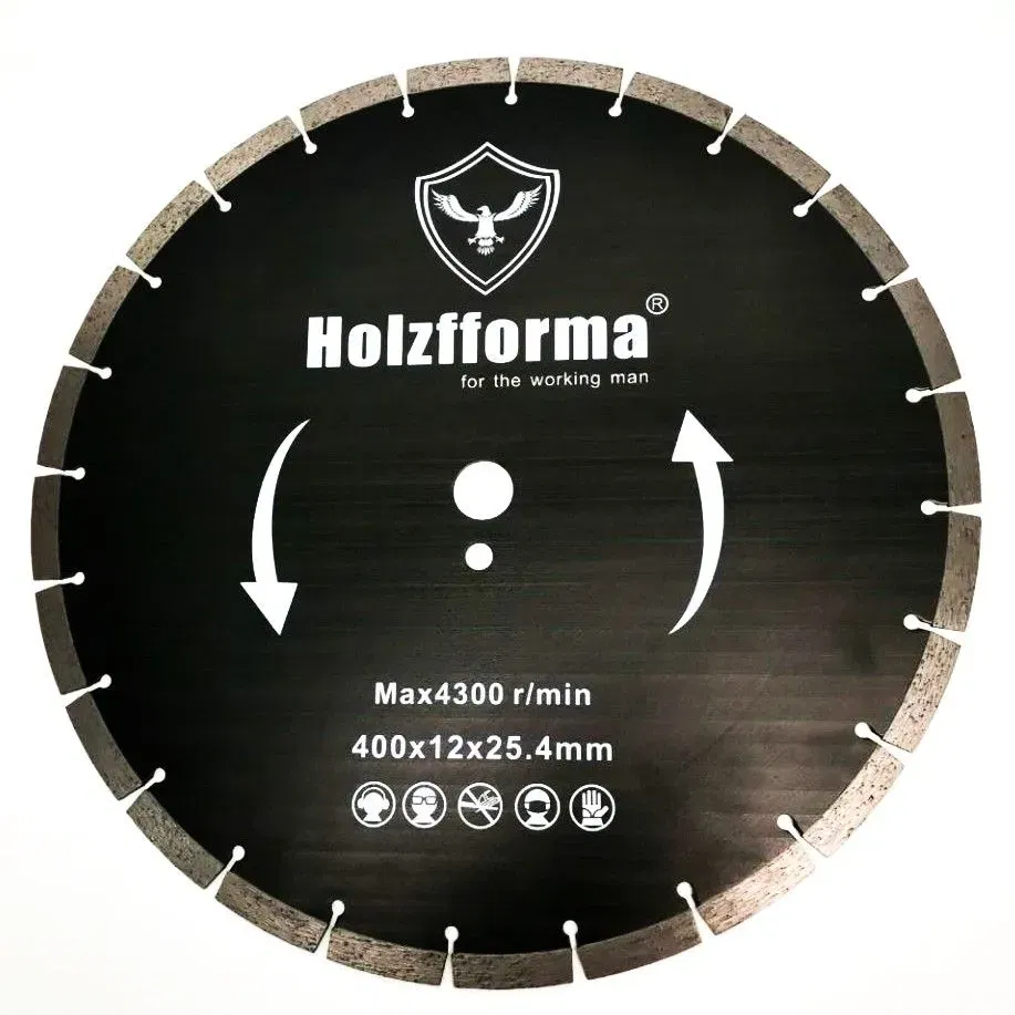 Круг отрезной алмазный для бензорезов (бетон) 400x25,4 мм FARMERTEC Holzfforma PJ93342