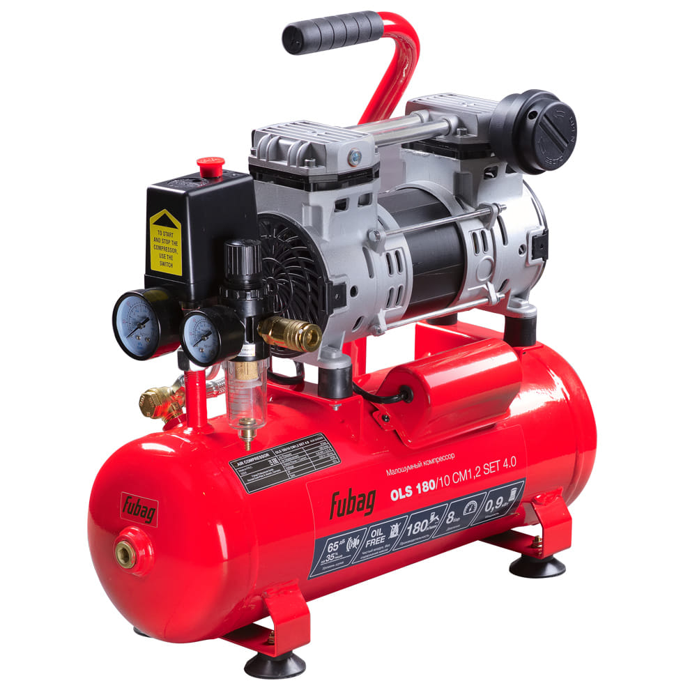 Набор компрессорного оборудования OLS 180/10 CM1.2 SET4.0 Fubag