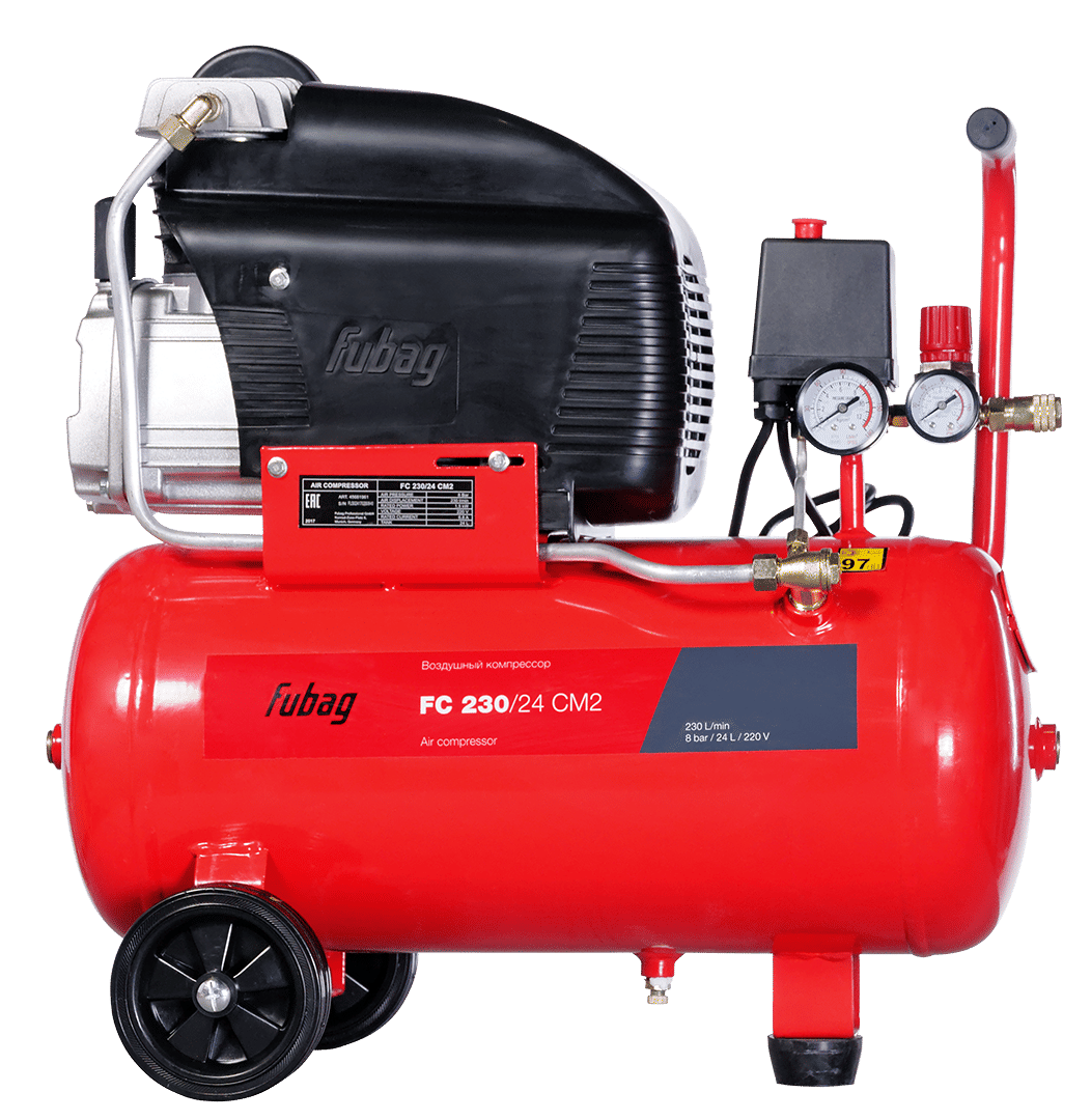 Компрессор масляный коаксиальный FС 230/24 CM2 Fubag