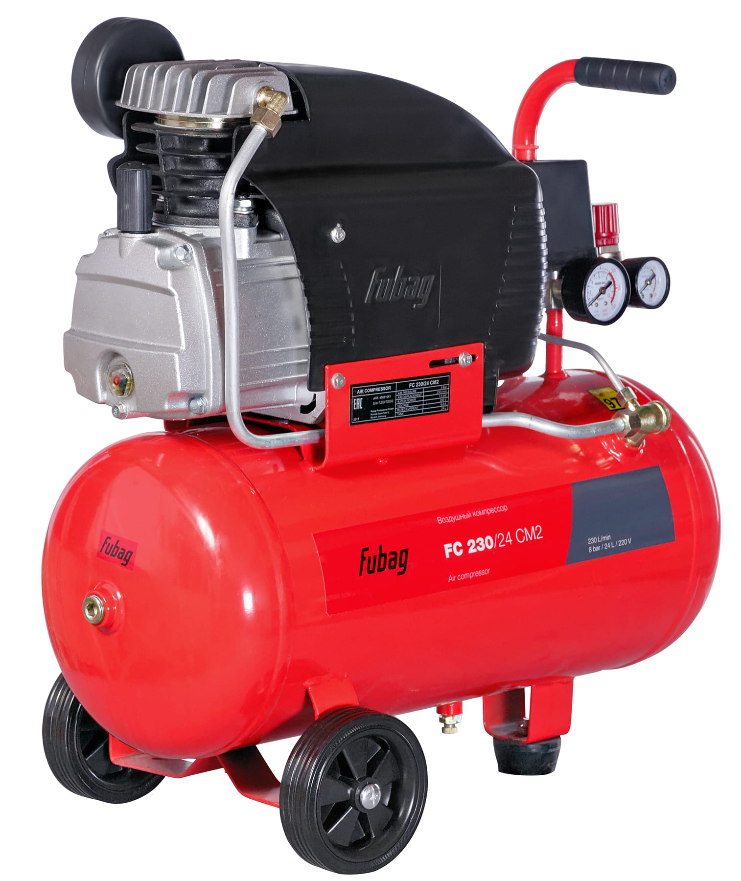 Компрессор масляный коаксиальный FC 230/24 CM2 Fubag
