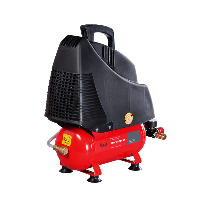 Компрессор безмасляный коаксиальный PAINT MASTER KIT ( + 3 предмета) Fubag