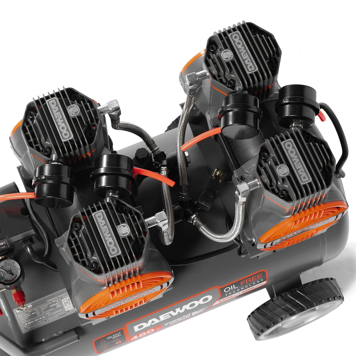 Компрессор безмасляный Daewoo Power DAC 480S