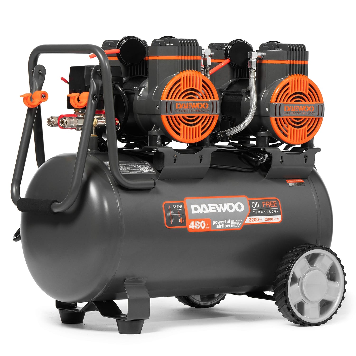 Компрессор безмасляный Daewoo Power DAC 480S