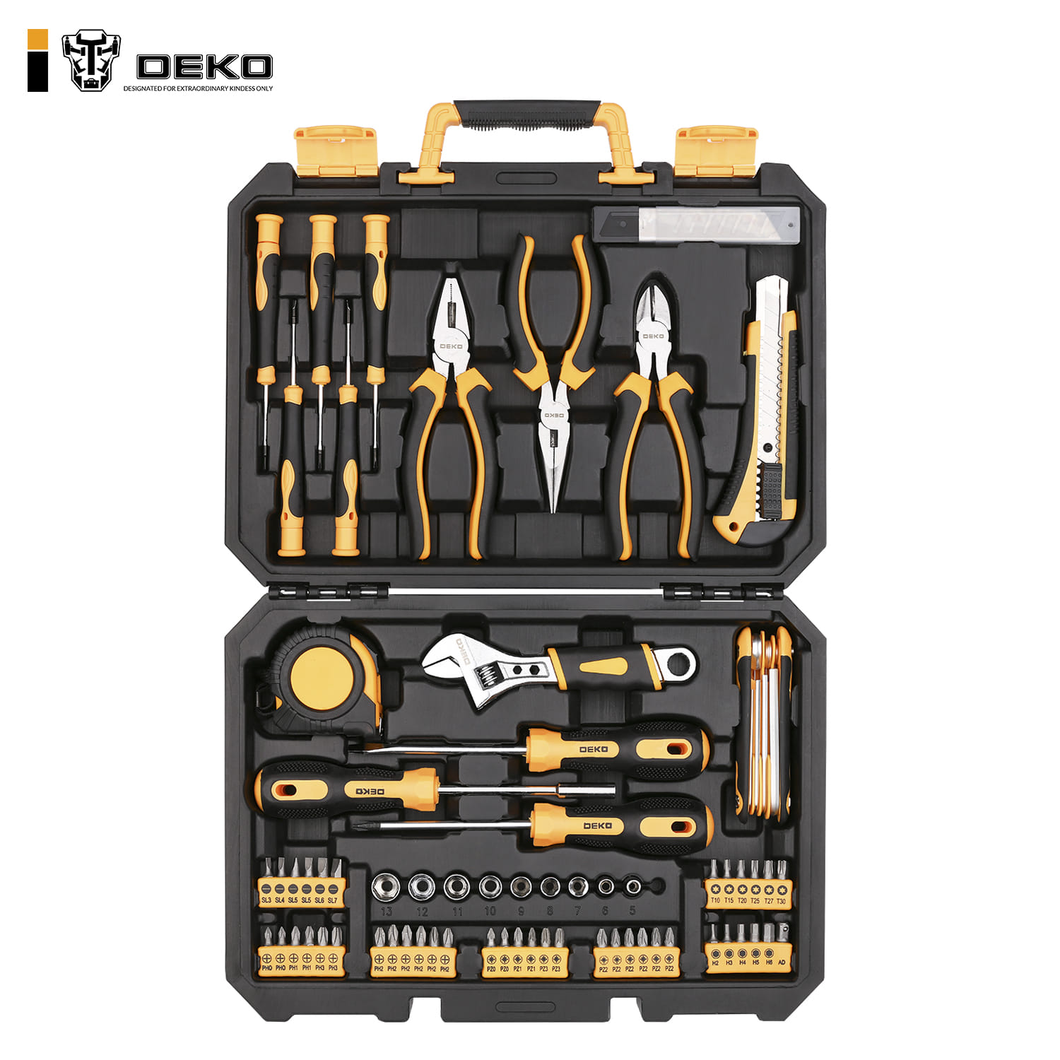 Набор инструмента для авто и дома TZ82 SET 82 DEKO TZ82