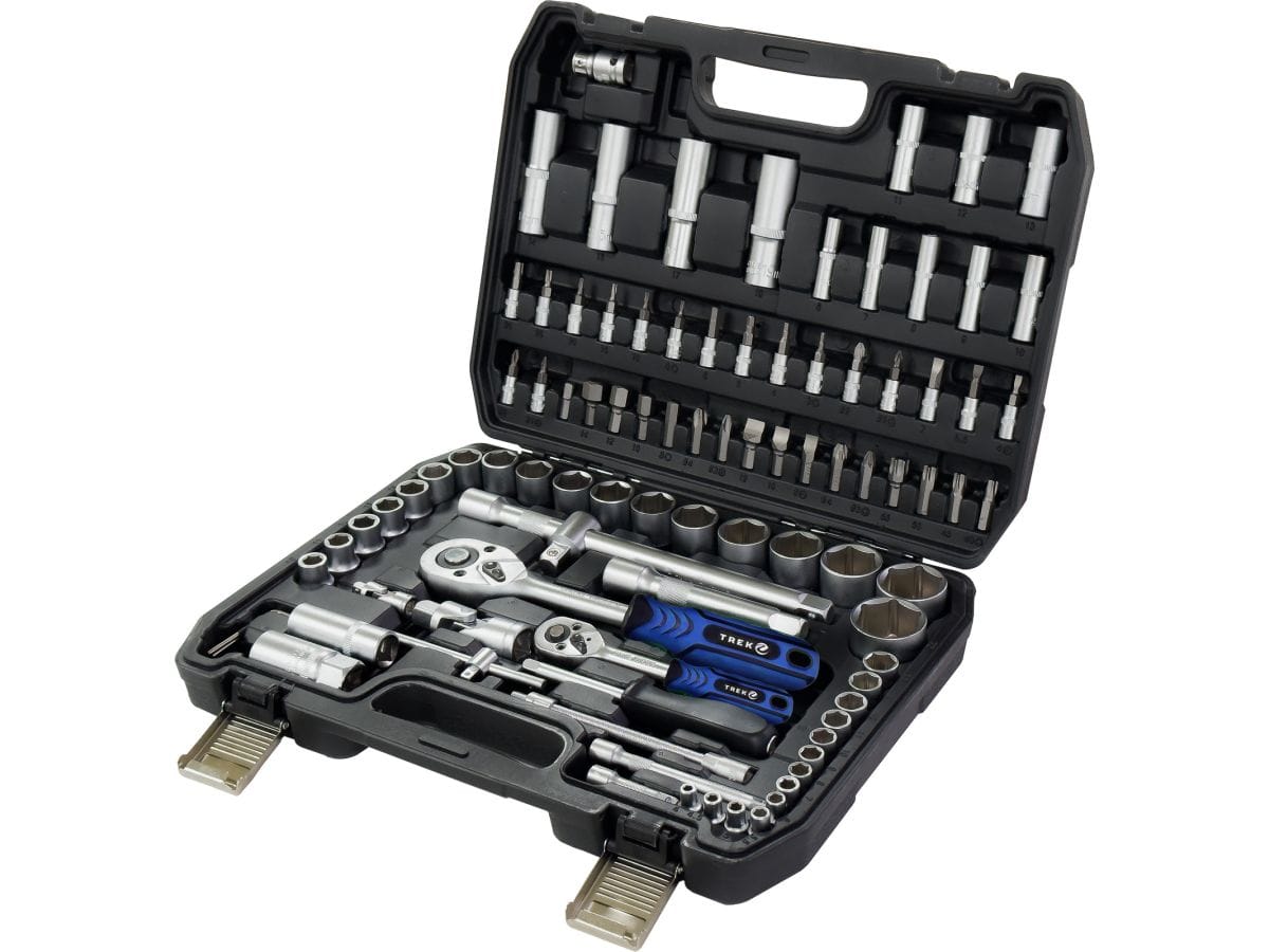 Набор головок и бит 94пр. TREK (1/4", 1/2", 6 граней) TREK TR22094