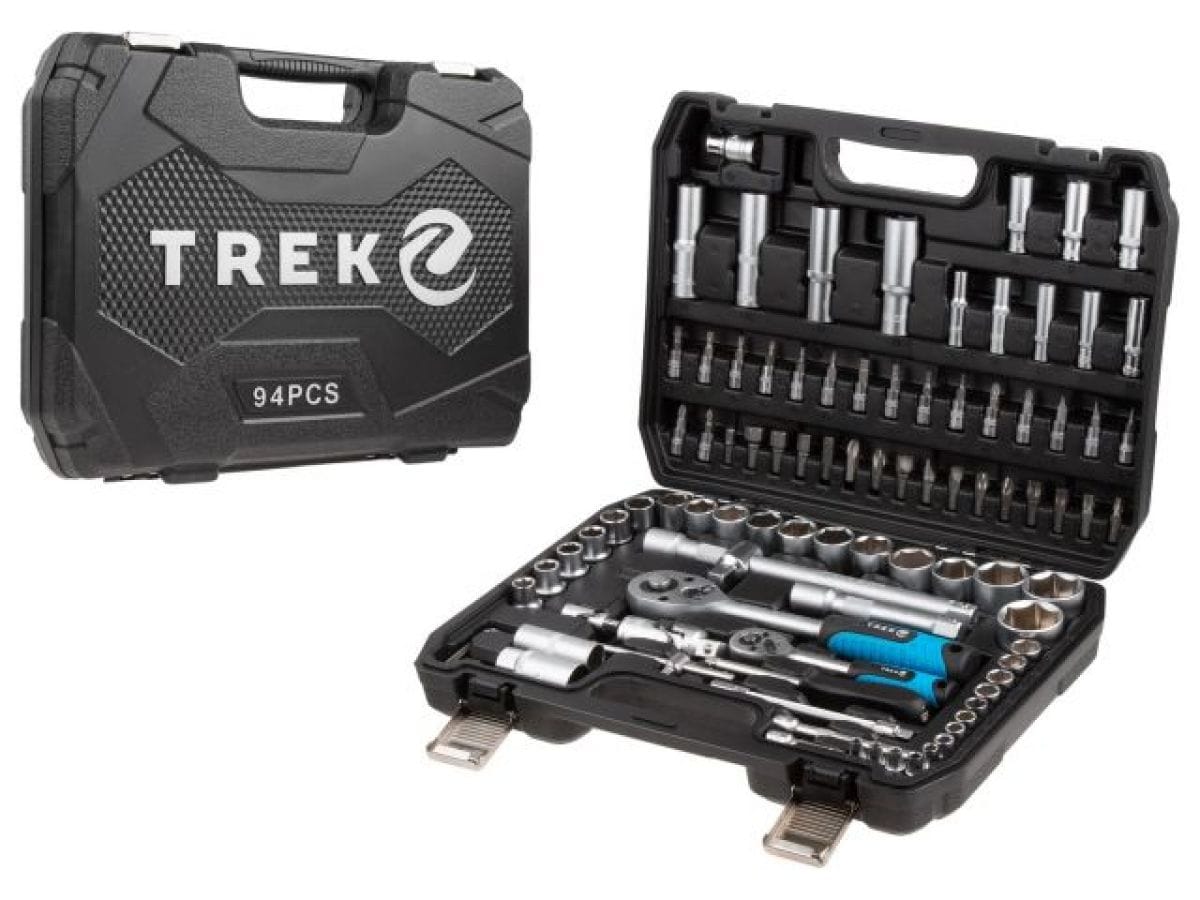 Набор головок и бит 94пр. TREK (1/4", 1/2", 6 граней) TREK TR13094