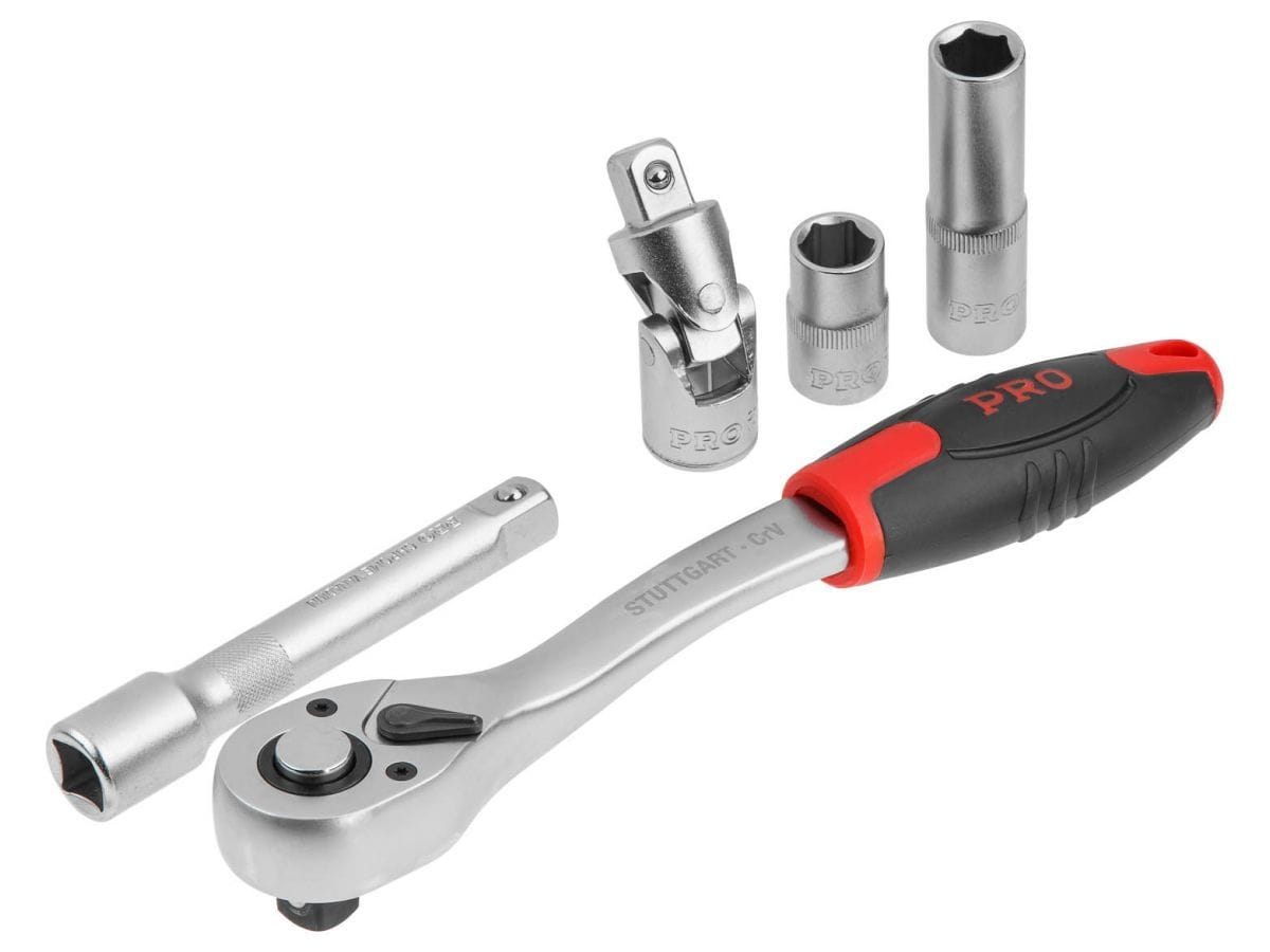 Набор головок и бит 172пр. 1/4",3/8",1/2" PRO STARTUL STUTTGART (PRO-172S) (6 граней) PRO STARTUL PRO-172S