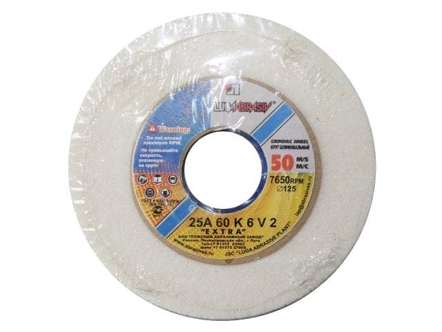 Шлифовальный круг 150х20х32 25A 40 K-L 6 V 50 LUGAABRASIV
