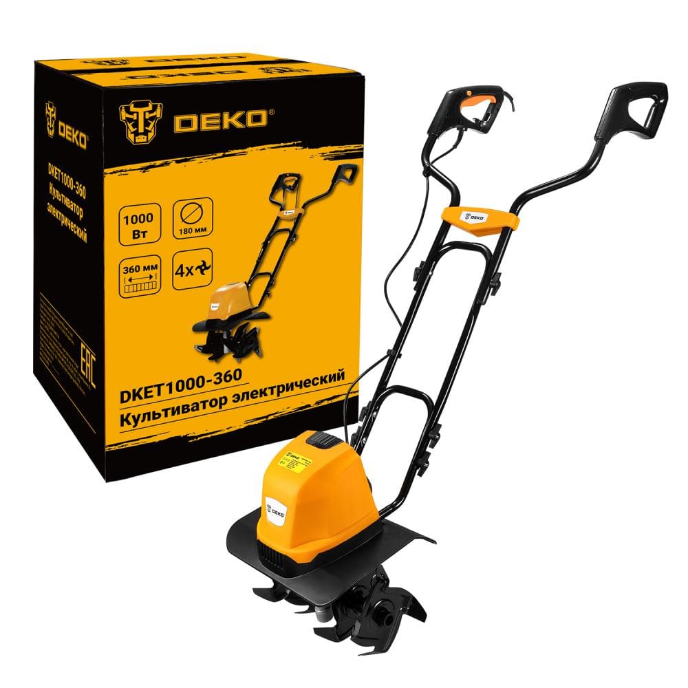 Культиватор электрический DKET1000-360 Deko