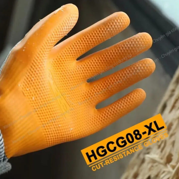 Перчатки рельефные для защиты от порезов XL INDUSTRIAL INGCO HGCG08-XL