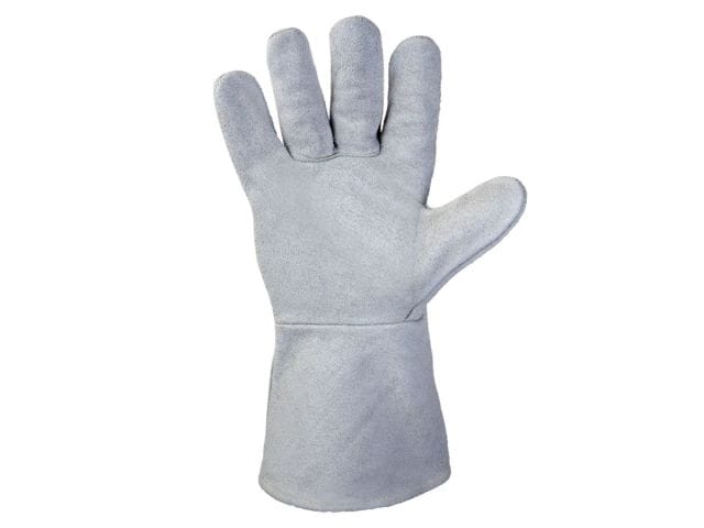 Краги спилковые пятипалые, р-р 10/XL, JETA SAFETY