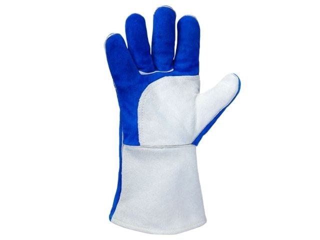 Краги спилковые пятипалые усилен. утеплен. (на подкладке) р-р 10/XL, (с дополнительной накладкой, подкладка из искусственного меха) (JETA S JETA SAFETY