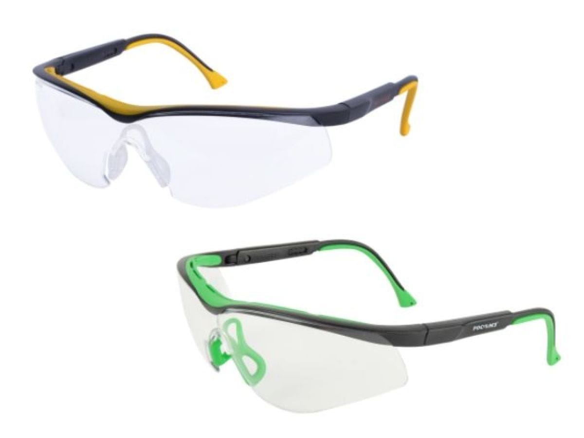 Очки открытые янтарные PC Super (РС - поликарбонатное стекло, светофильтр - янтарный 2-1,2) СОМЗ