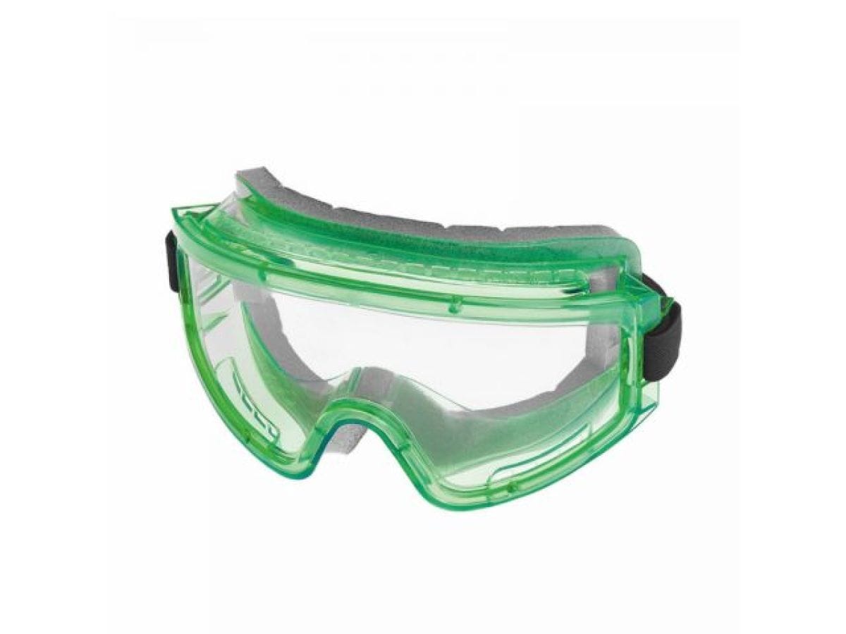 Очки закрытые панорамные прозрачные PL (PL- прозрачный материал Plexiglas CE, непрямая вентиляция, светофильтр - бецветный, с обтюр СОМЗ