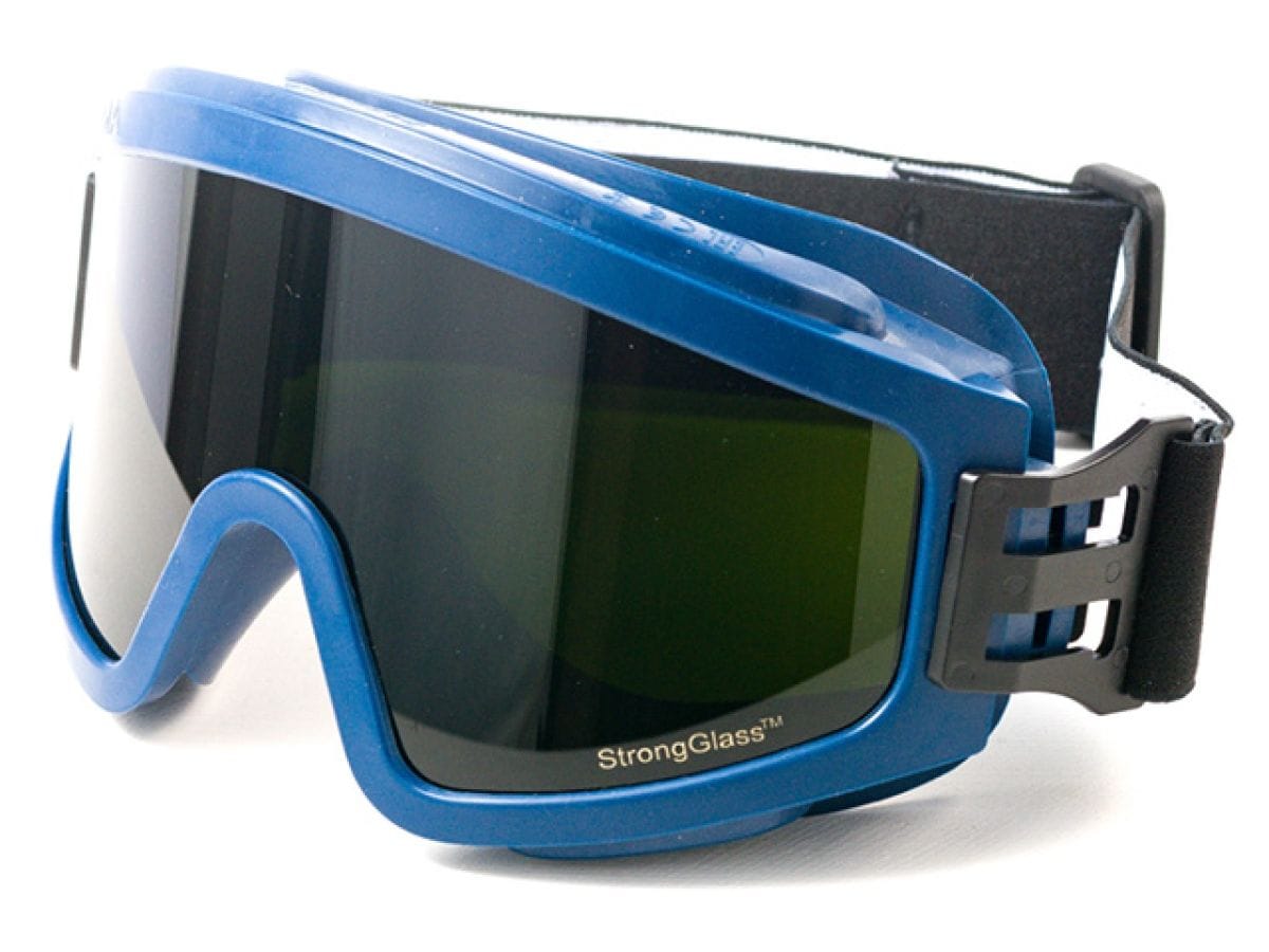 Очки закрытые панорамные ЗН11 PANORAMA PC StrongGlass (6 РС) зеленые СОМЗ