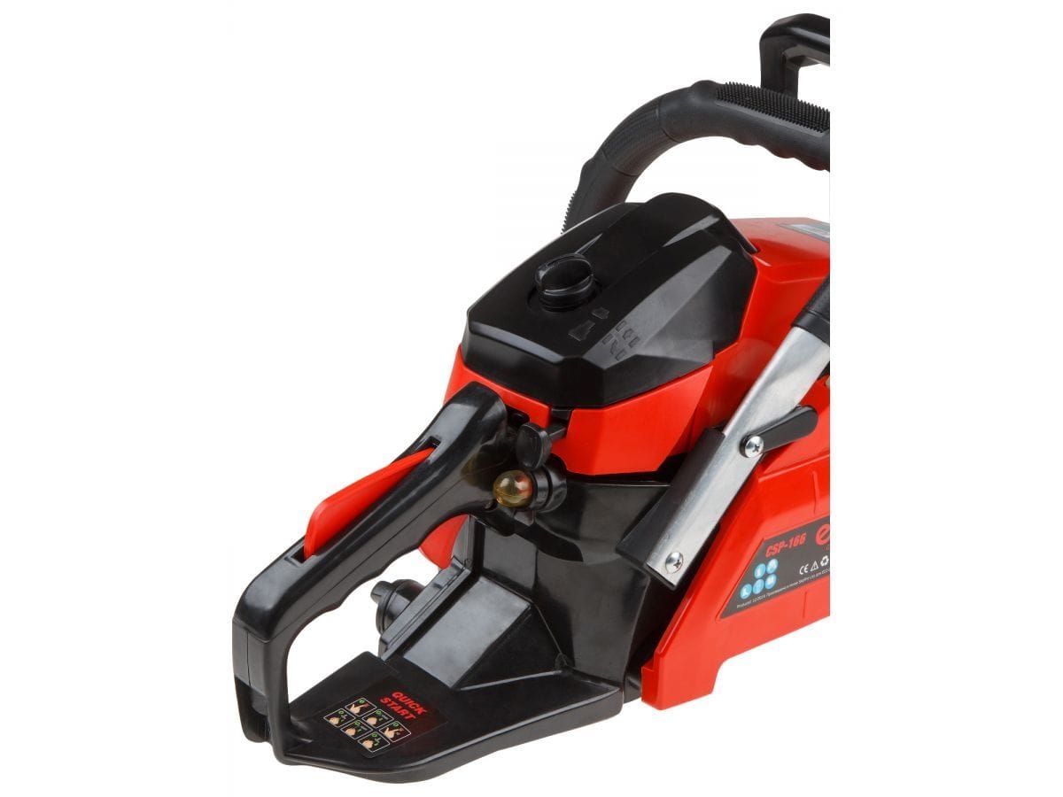 Бензопила шина 40 см (16"), 3/8" LP, 1.3 мм, 57 зв. (1.60 кВт, 2.2 л.с., 38 см3, вес 6 кг) ECO CSP-166