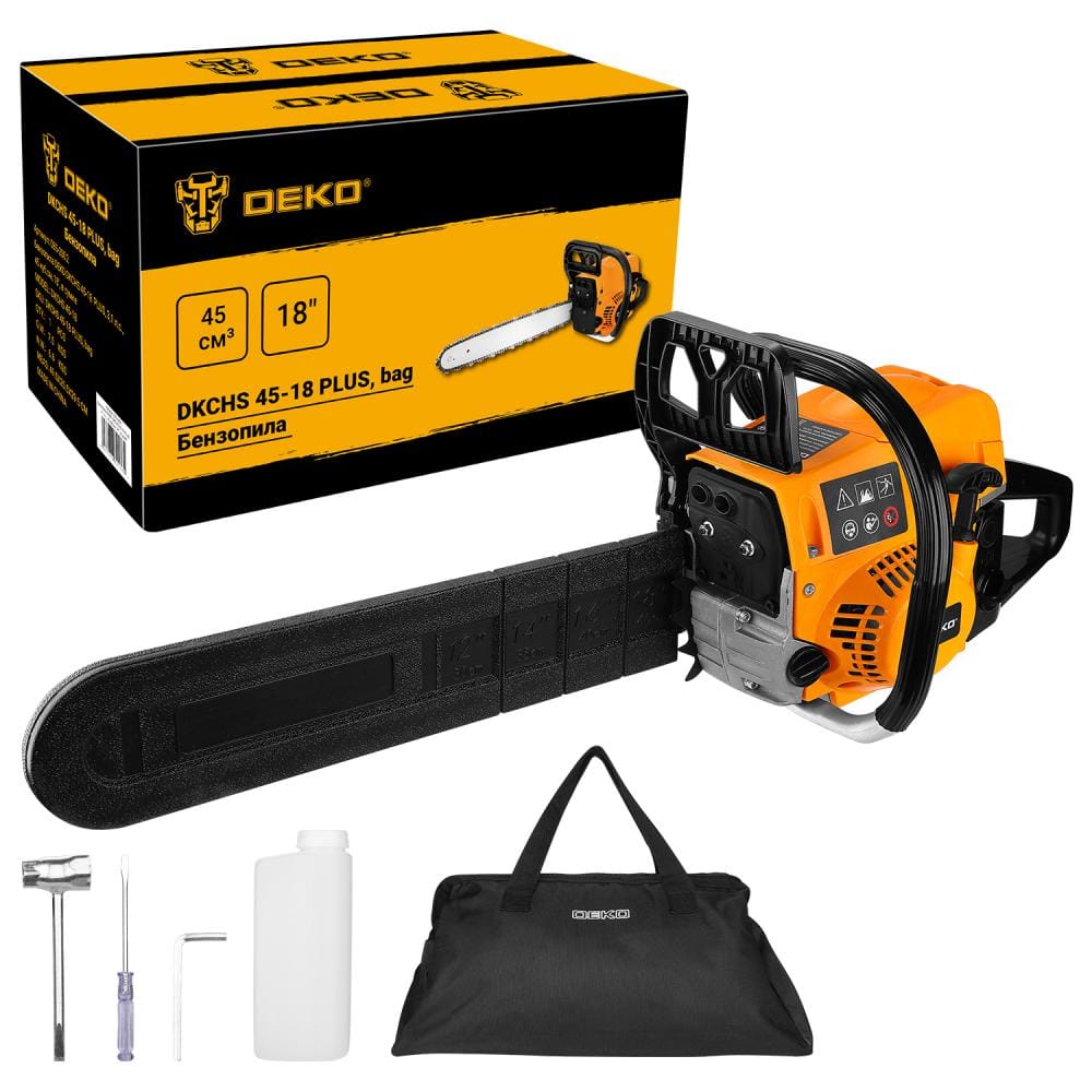 Бензопила DKCHS 45-18 PLUS Deko