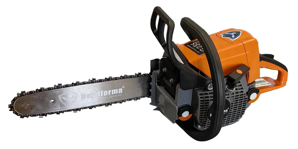 Бензопила G255 Orange Dark Gray (в комплекте шина и цепь 35см) (FARMERTEC MS250) Holzfforma CS25066GY-k35