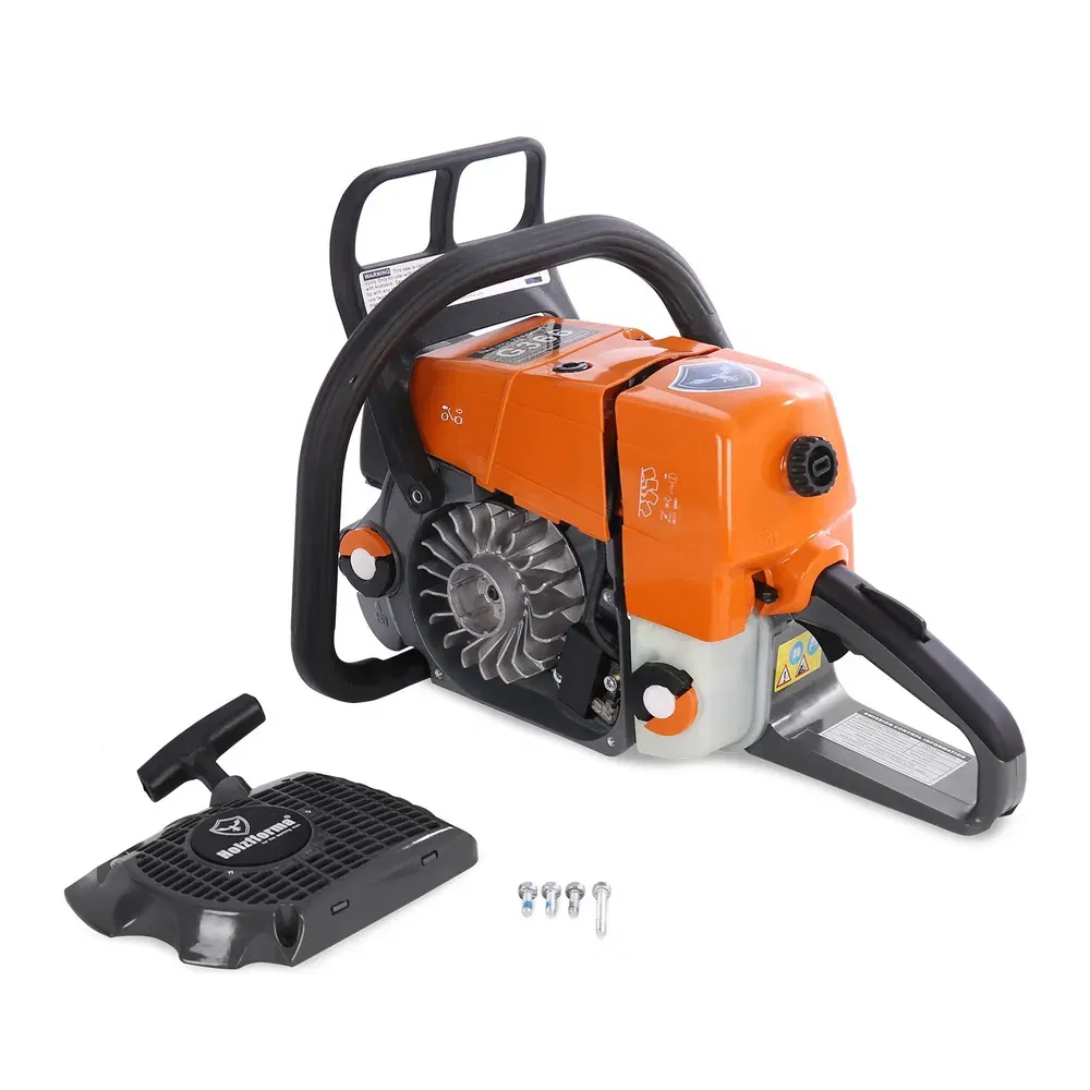 Бензопила G366 Orange and Dark Grey 3,4кВт (без шины и цепи) Holzfforma CS36166GY