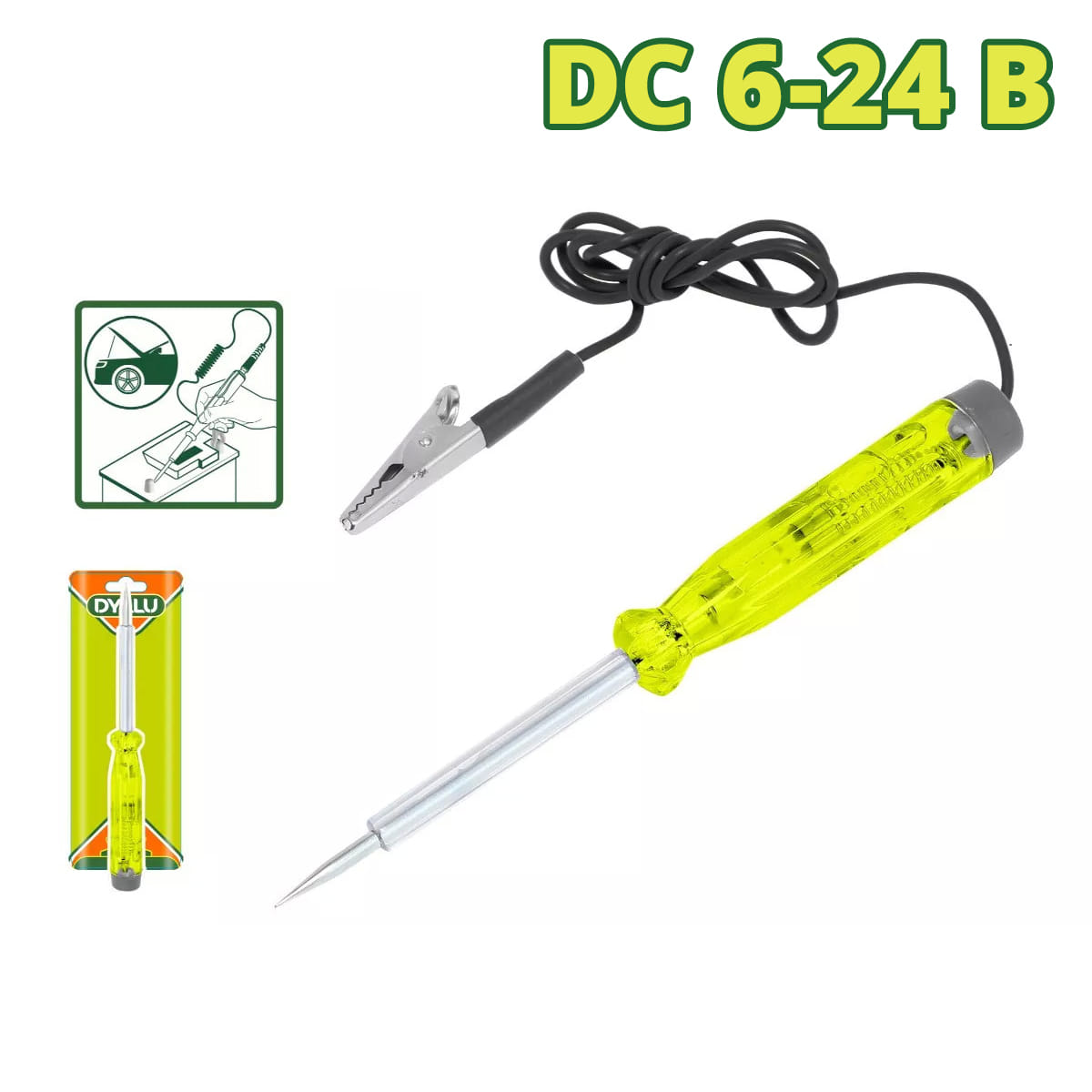 Индикатор напряжения автомобильный 6-24 В DTTP414501 DYLLU