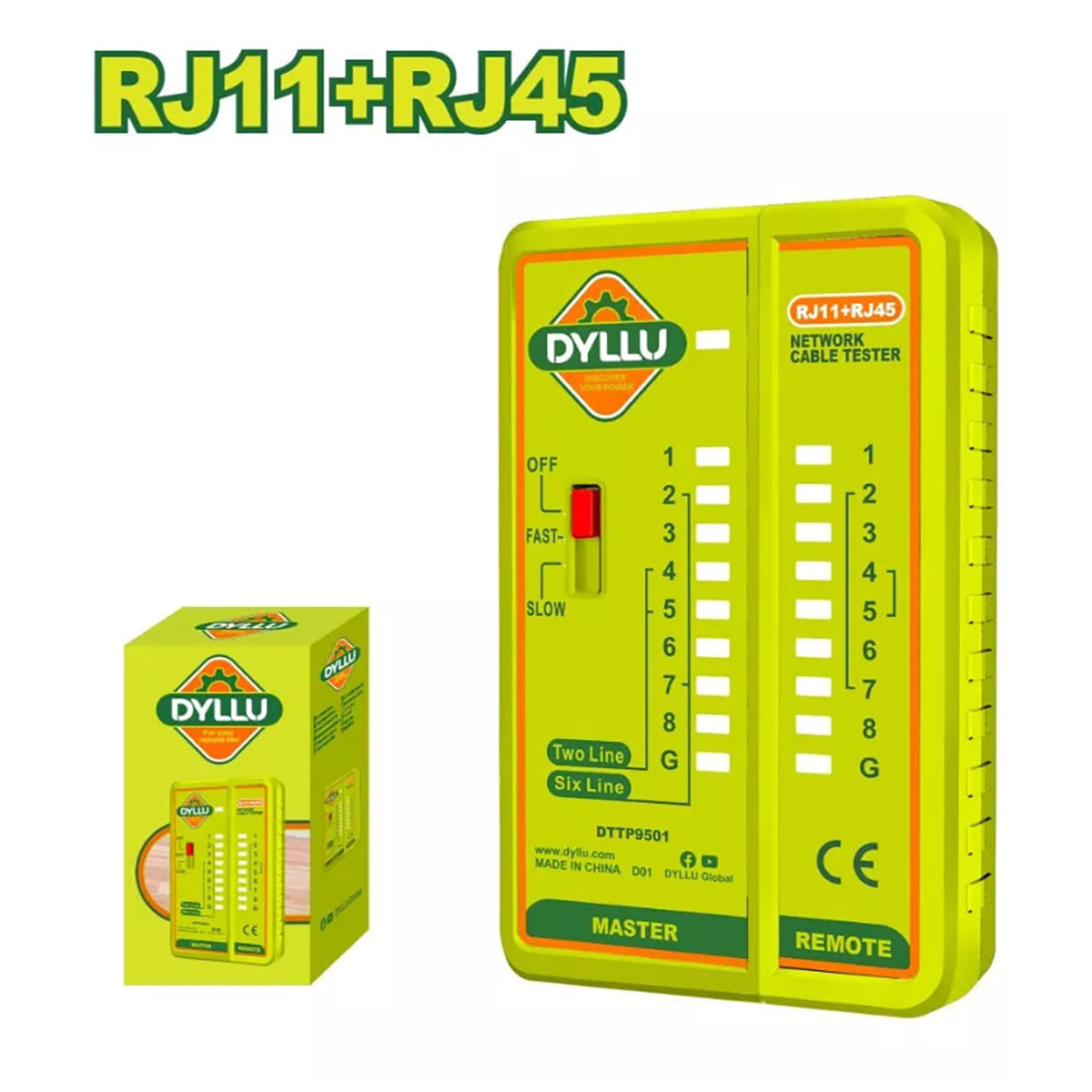 Тестер кабеля DTTP9501 DYLLU