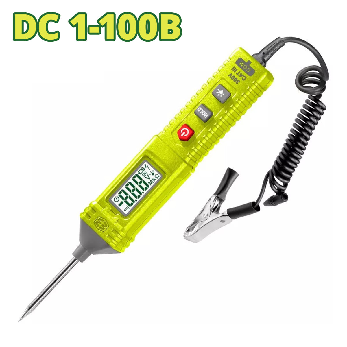 Индикатор напряжения автомобильный 1-100 В DTTP5501 DYLLU