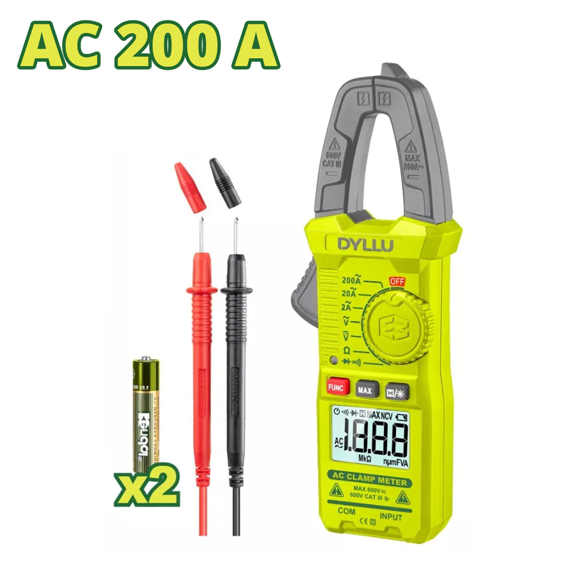 Токовые клещи DTDM6501 DYLLU