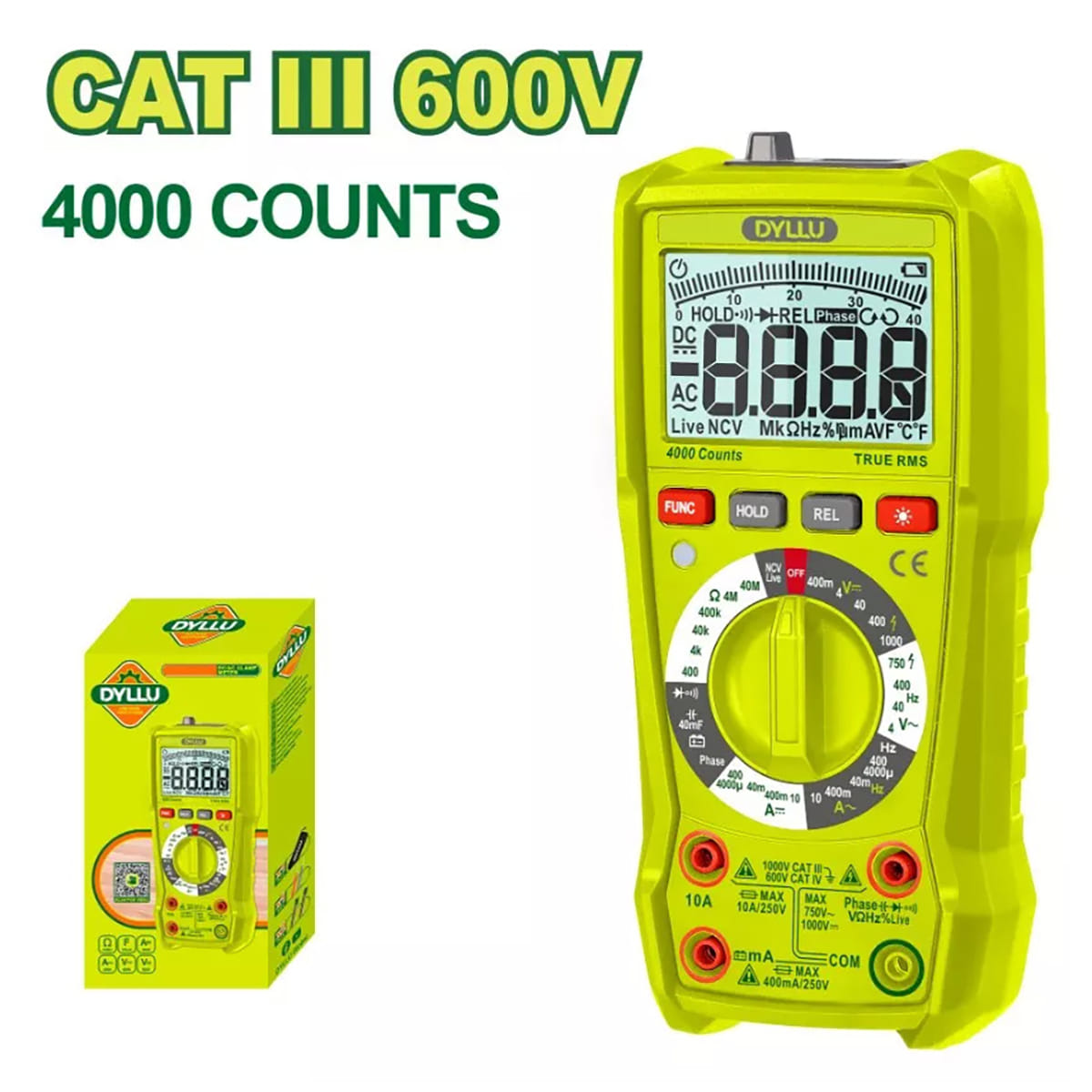 Мультиметр цифровой DTDM2502 DYLLU