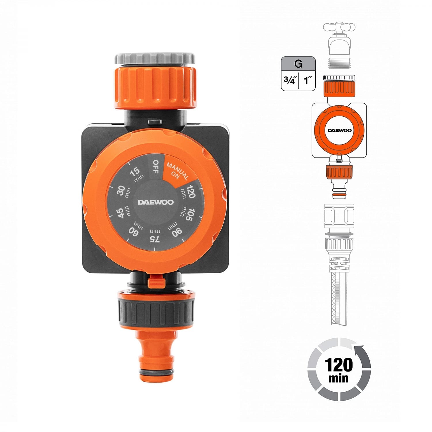 Механический таймер Daewoo Power DWT 1010