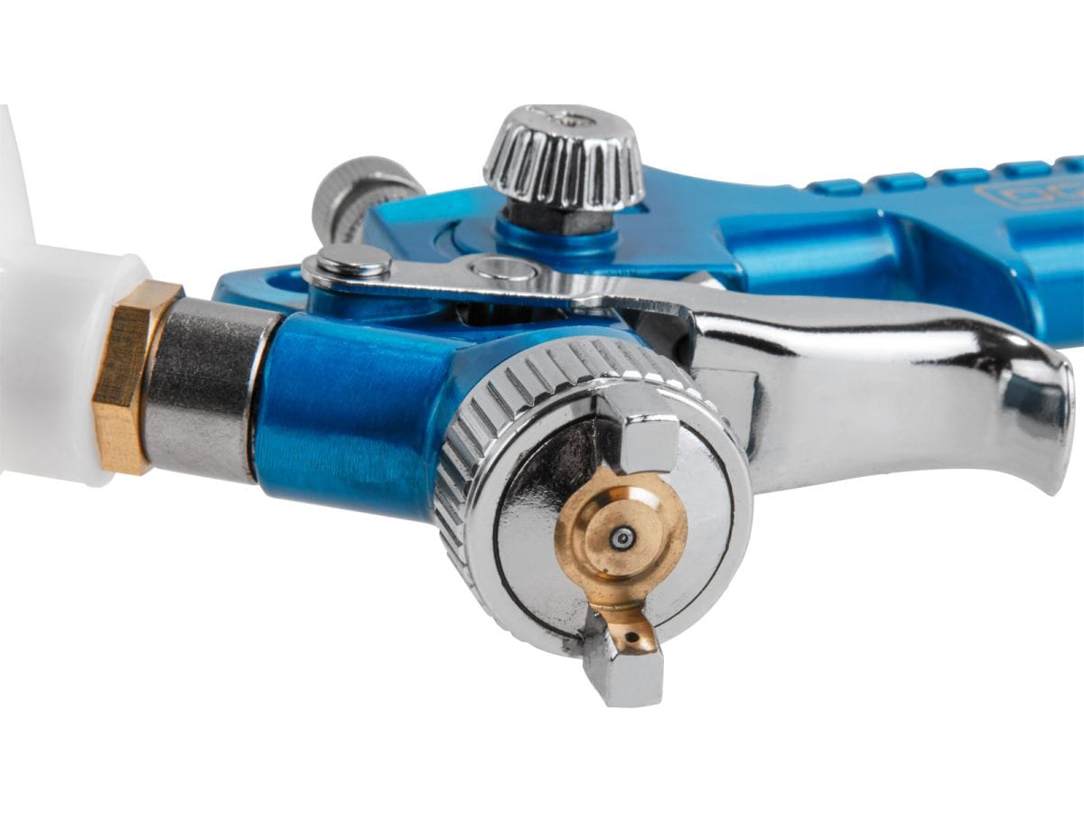 Краскораспылитель (HVLP, сопло ф 1.0 мм, верх. бак 150 мл) DGM Air Gun 210