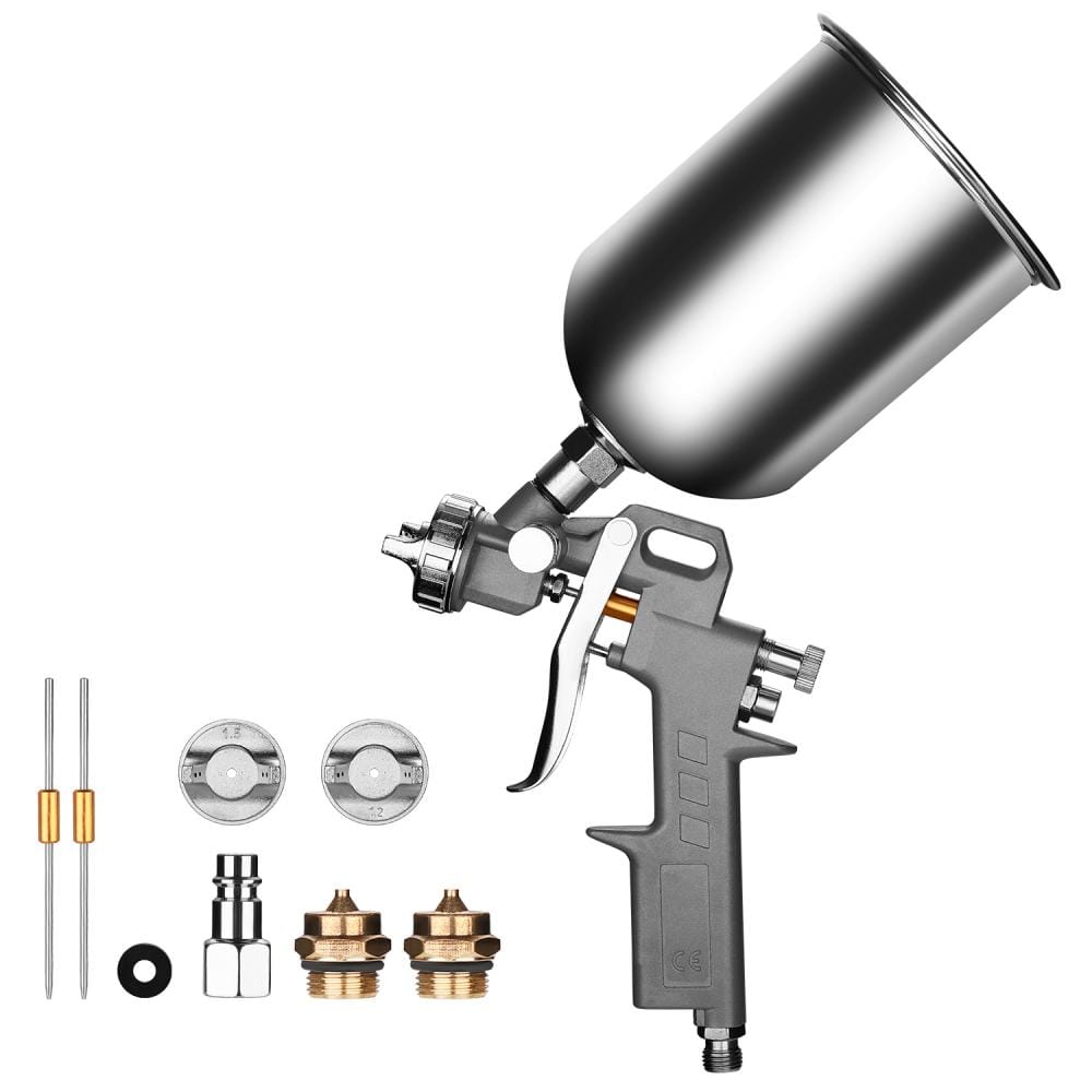 Краскораспылитель пневматический с верхним бачком DKSG1U-1 Deko