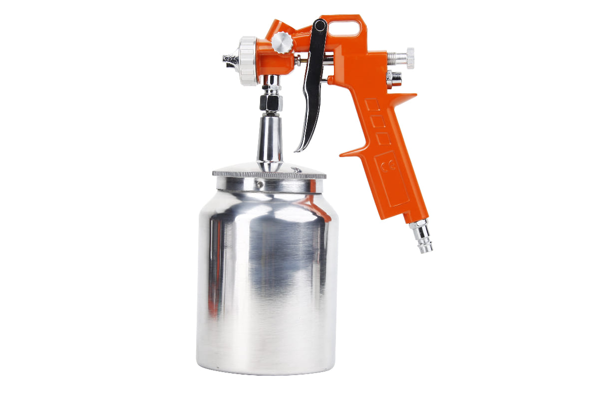 Краскораспылитель пневматический FPS-10 HP с нижним бачком Wester