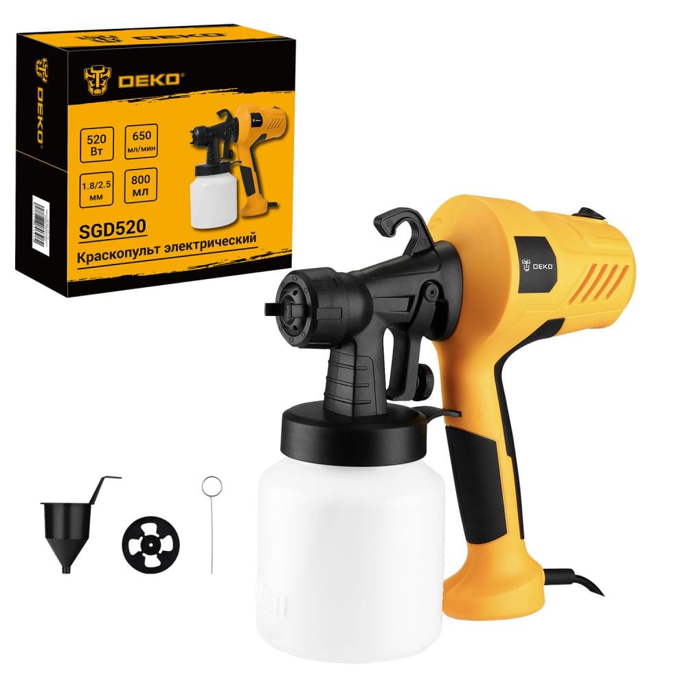 Краскопульт электрический SGD520 Deko