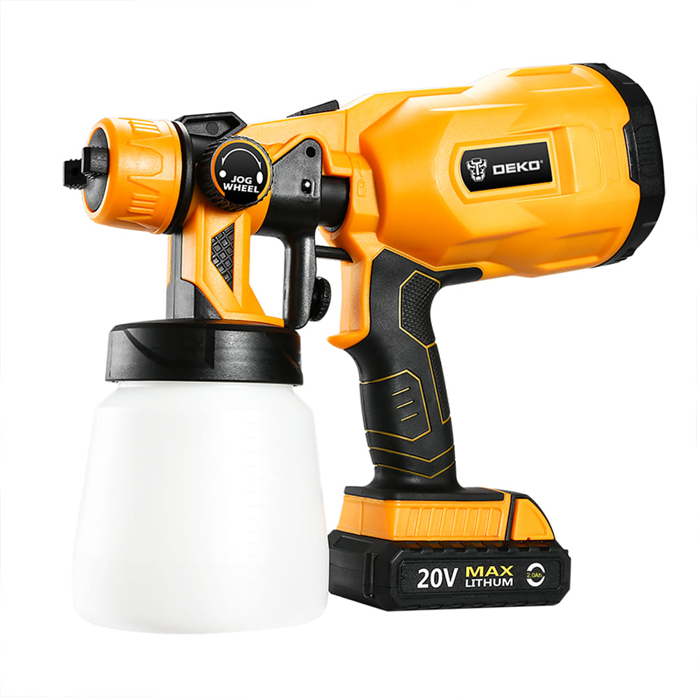 Краскопульт аккумуляторный DKSG20K2 Deko