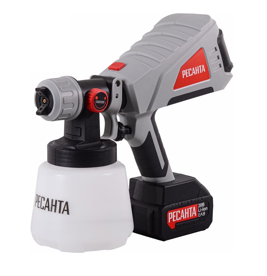 Краскораспылитель аккумуляторный АКП-20Li РЕСАНТА