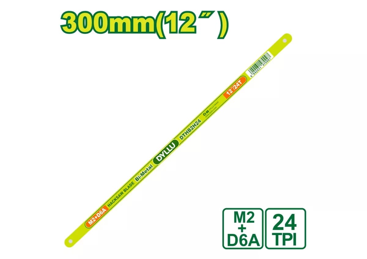 Полотно ножовочное биметаллическое 300 мм DTHB2H24 DYLLU