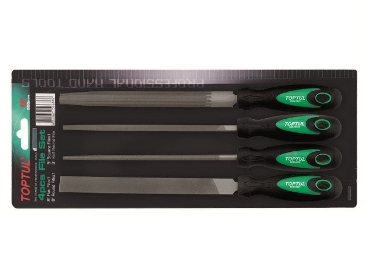 Набор напильников 4шт. TOPTUL GBAR0401