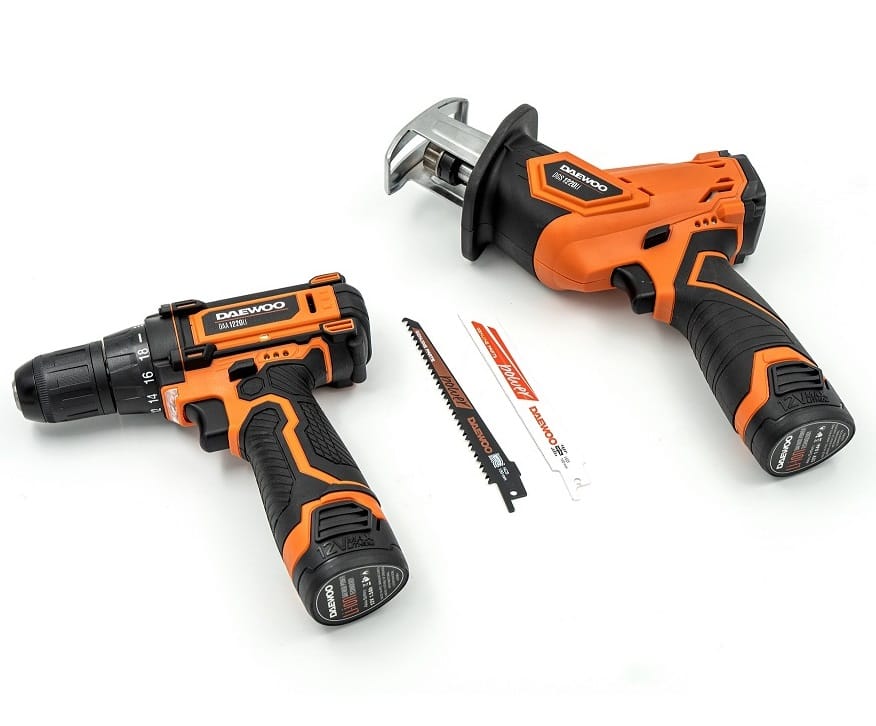 Набор аккумуляторного инструмента DGA 1220Li SET Daewoo Power